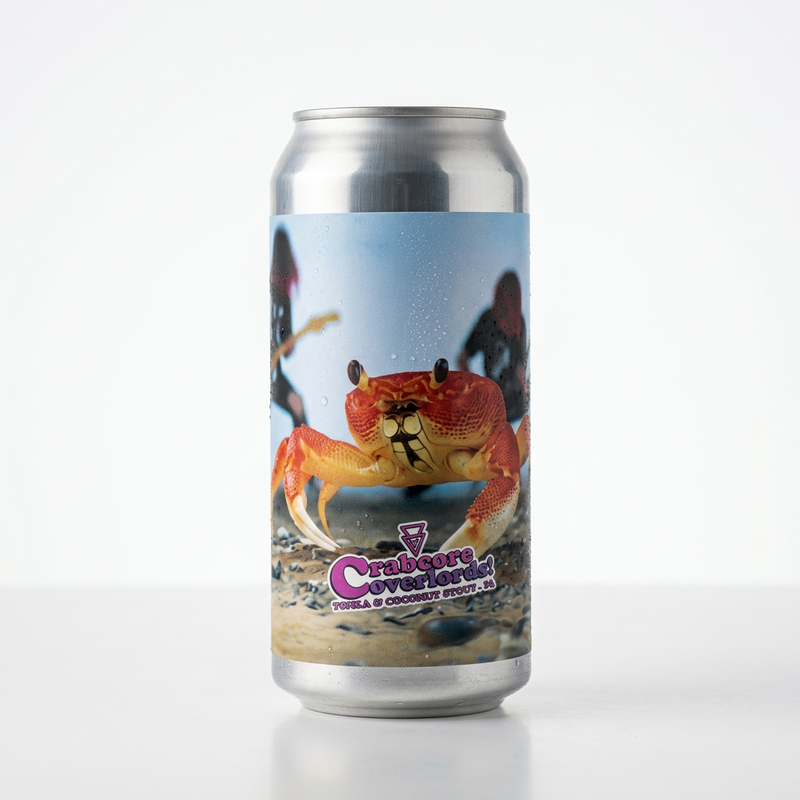 Crabcore Overlords - Azvex Brewing Company Stout - American 440ml