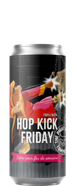Hop Kick Friday - The Piggy Brewing Company IPA - Triple 440ml