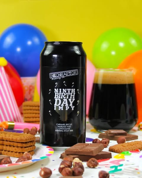 Ninth Birthday Impy - Neon Raptor Brewing Co. Stout - Imperial / Double Pastry 440ml