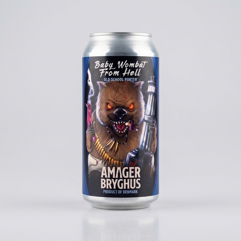 Baby Wombat From Hell - Amager Bryghus Porter - American 440ml