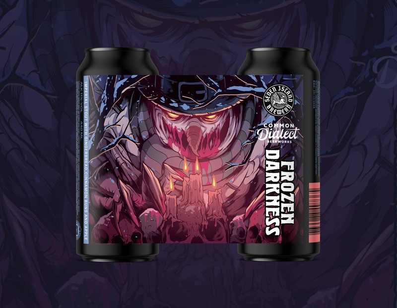 Frozen Darkness - Seven Island Brewery Stout - Imperial / Double Pastry 440ml