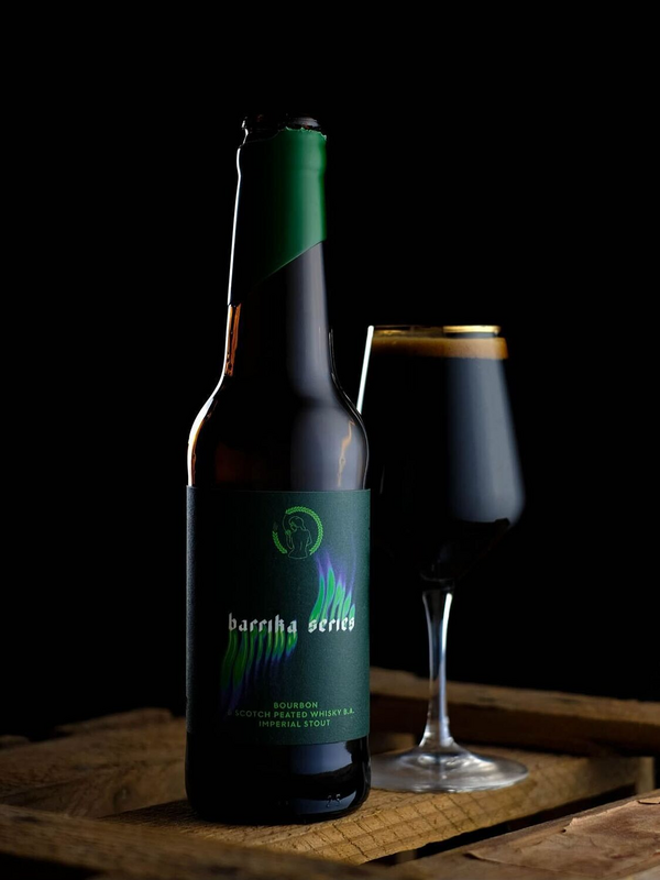 Barrika Series /// BOURBON & SCOTCH PEATED WHISKY - La Superbe Stout - Imperial / Double 330ml
