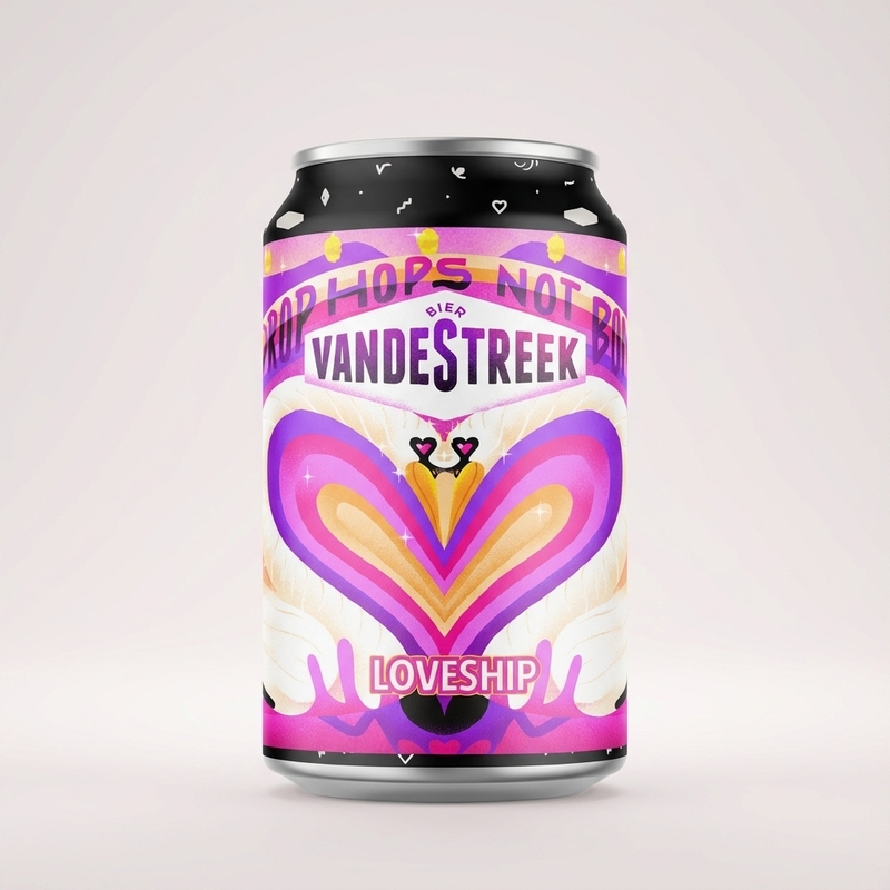 Loveship - vandeStreek bier IPA - Imperial / Double New England / Hazy 330ml