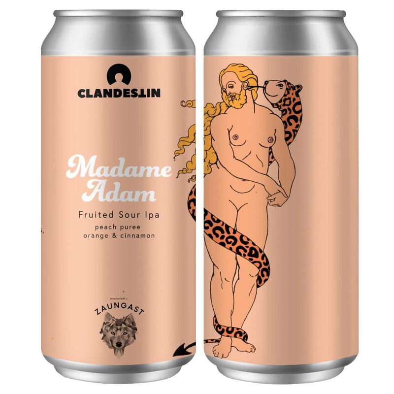 Madame Adam - Clandestin Beer IPA - Sour 500ml