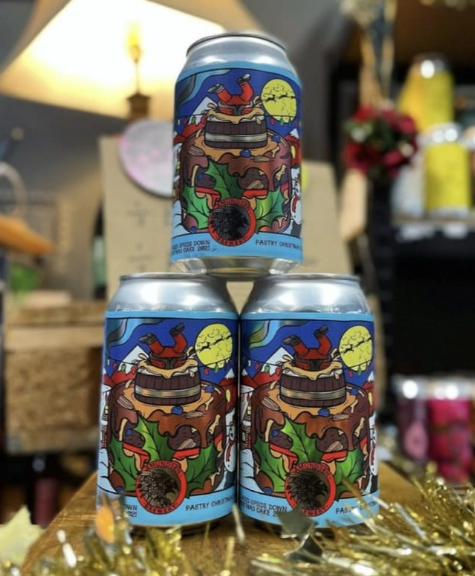 Barrel Aged Upside Down Christmas Cake - Amundsen Brewery Stout - Imperial / Double Pastry 330ml