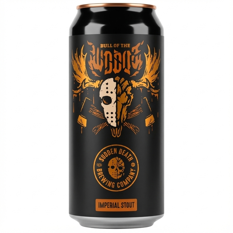 Bull of the Woods - Sudden Death Brewing Co. Stout - Imperial / Double 440ml