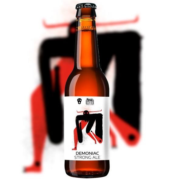 Demoniac (Menno Olivier collab) - La Pirata Brewing Strong Ale - Other 330ml