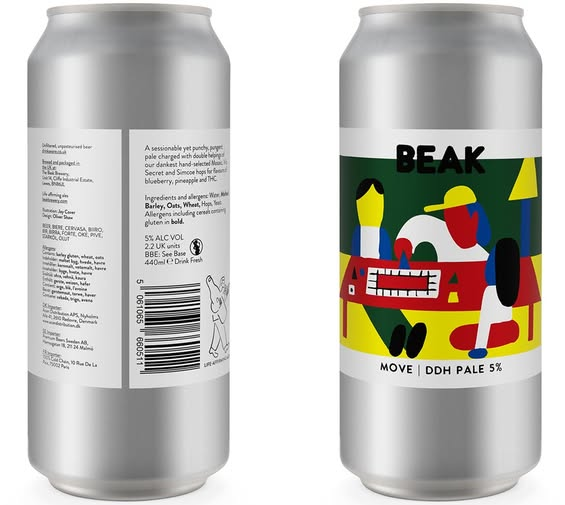 Move - Beak IPA - New England / Hazy 440ml