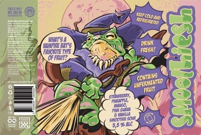 What's A Vampire Bat's Favorite Type Of Fruit? - Pulfer Brewery Sour - Smoothie / Pastry 500ml