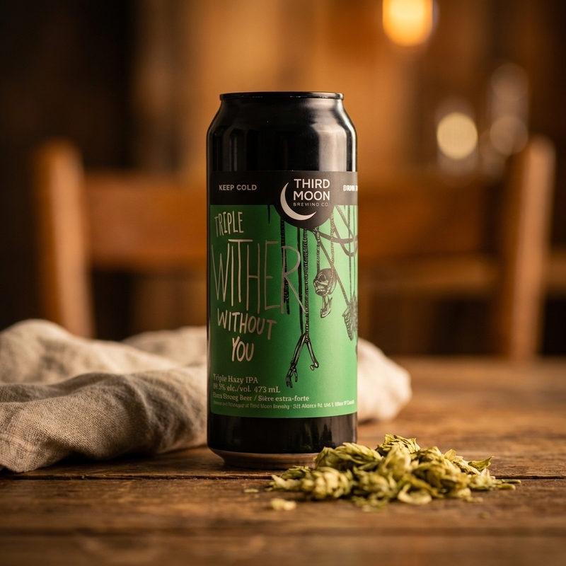 Triple Wither Without You - Third Moon Brewing Company IPA - Triple New England / Hazy 473ml