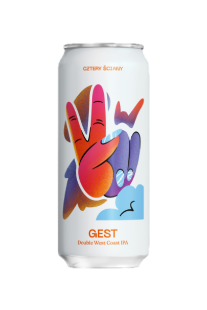Gest - Browar Cztery Ściany IPA - Imperial / Double 500ml