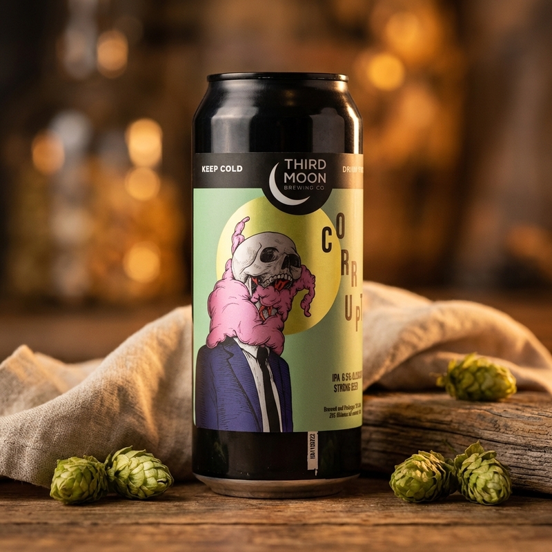 Corrupted - Third Moon Brewing Company IPA - New England / Hazy 473ml