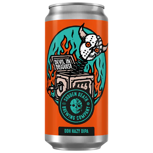Devil in Disguise - Sudden Death Brewing Co. IPA - Imperial / Double New England / Hazy 440ml