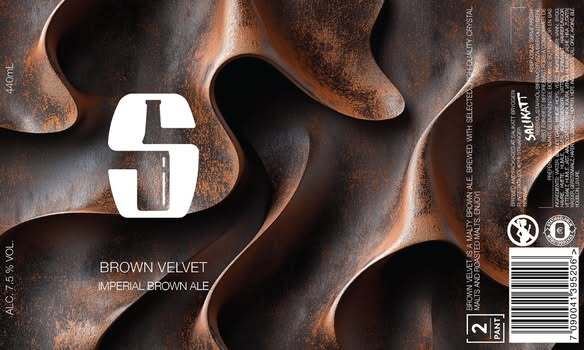 Brown Velvet - Salikatt Brown Ale - Imperial / Double 440ml