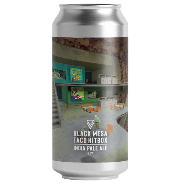 Black Mesa Taco Hitbox - Azvex Brewing Company IPA - New England / Hazy 440ml