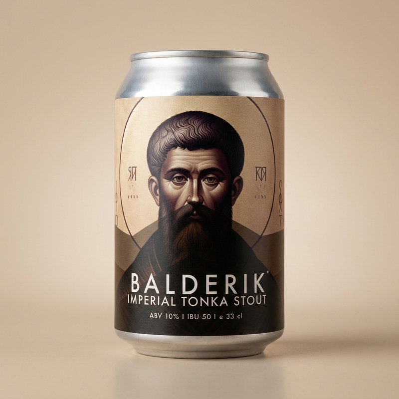 Balderik Imperial Stout - Brouwerij de HopHemel Stout - Imperial / Double 330ml