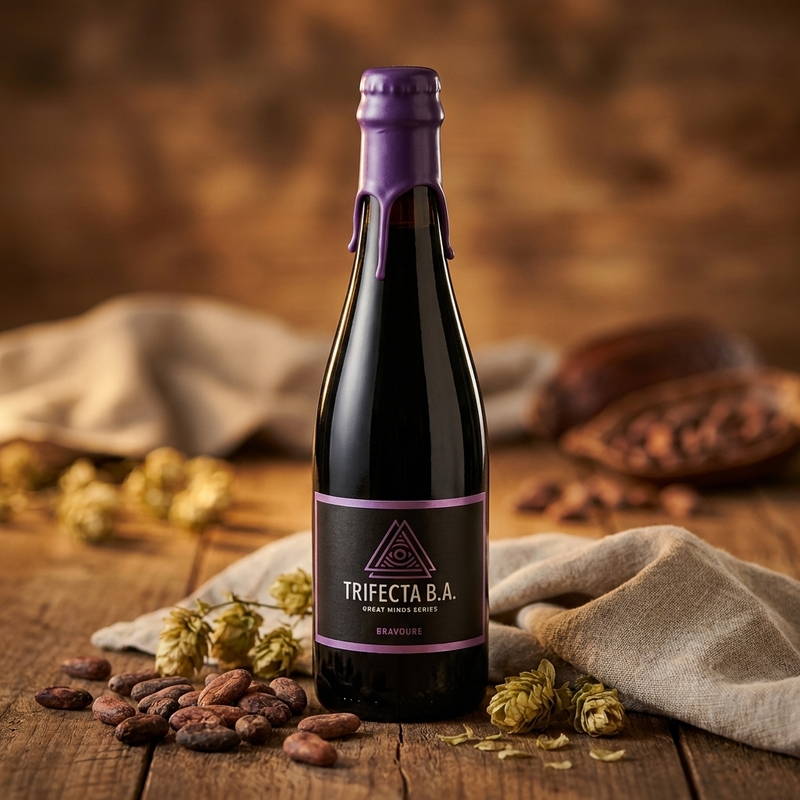 Trifecta B.A. Bravoure - Frontaal Brewing Co. Stout - Imperial / Double 375ml