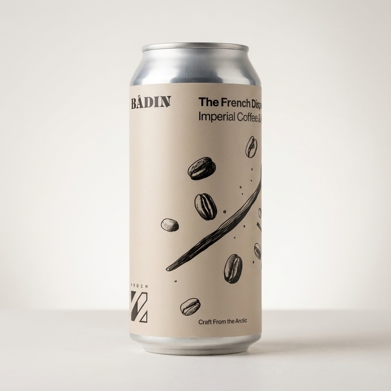 The French Dispatch - Bådin Bryggeri Stout - Imperial / Double Coffee 330ml