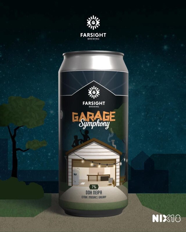 Garage Symphony - Farsight Brewing IPA - New England / Hazy 440ml