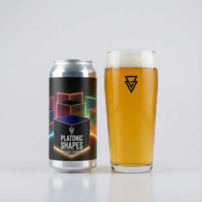 Platonic Shapes - Azvex Brewing Company IPA - Session 440ml