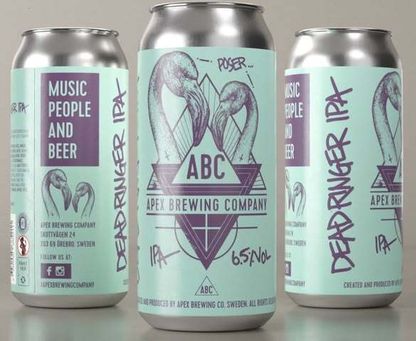 Dead Ringer IPA - Apex Brewing Company IPA - New England / Hazy 440ml