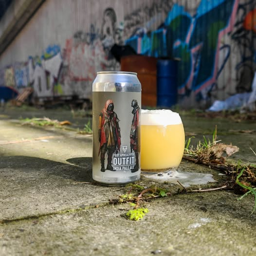Post Apocalyptic Outfit - Azvex Brewing Company IPA - New England / Hazy 440ml