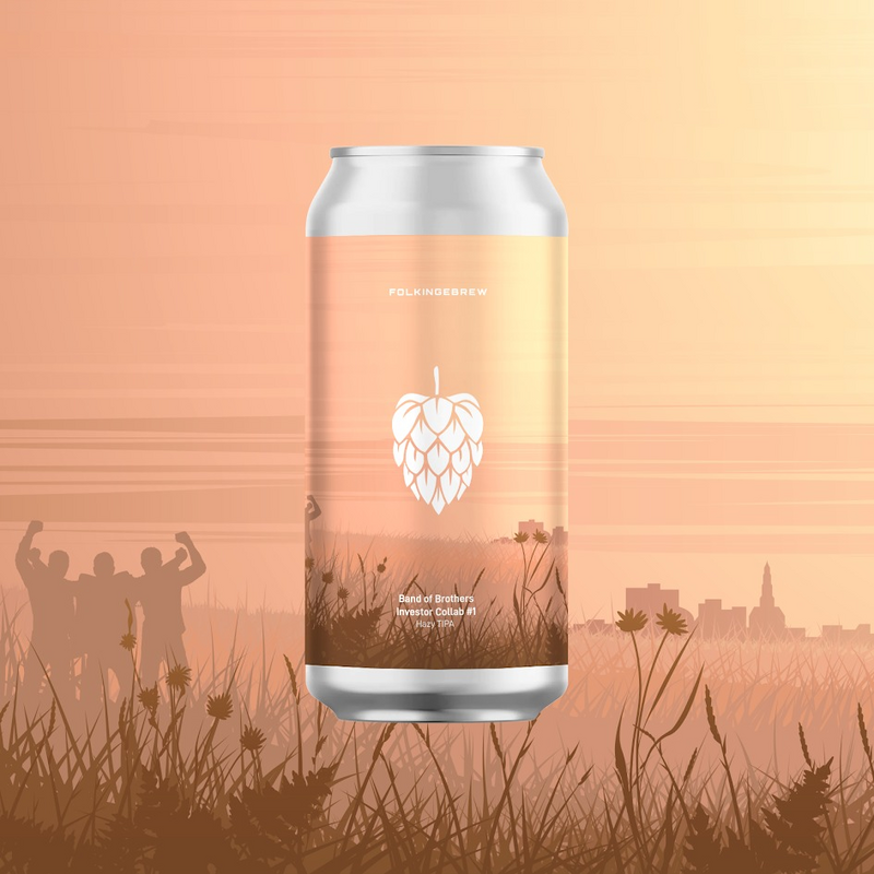 Band of Brothers: Investor Collab #1 - Folkingebrew IPA - Triple New England / Hazy 440ml