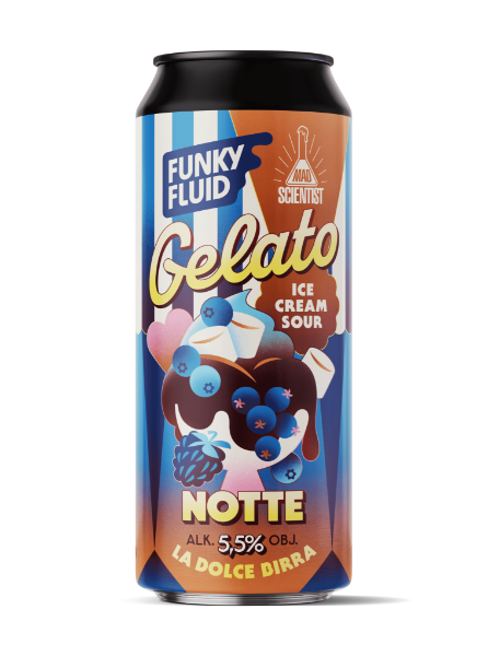 Gelato: Notte - Funky Fluid Sour - Smoothie / Pastry 500ml