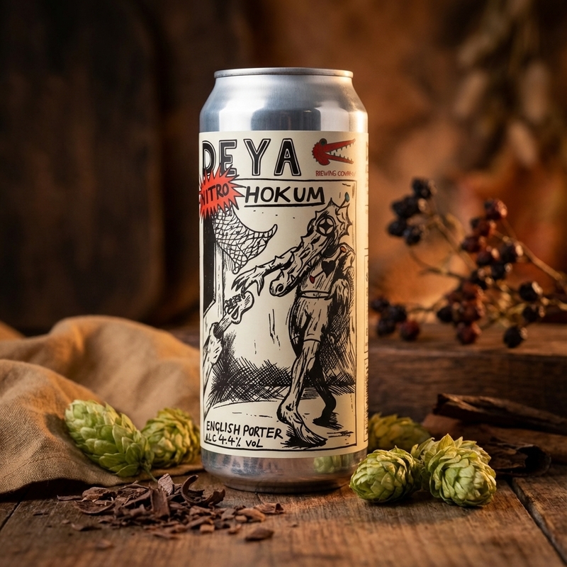 Hokum Nitro - DEYA Brewing Company Porter - English 500ml