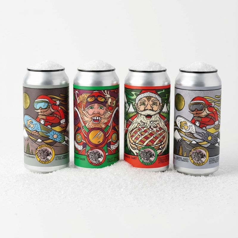 Night Sleigher - Amundsen Brewery IPA - Imperial / Double New England / Hazy 440ml