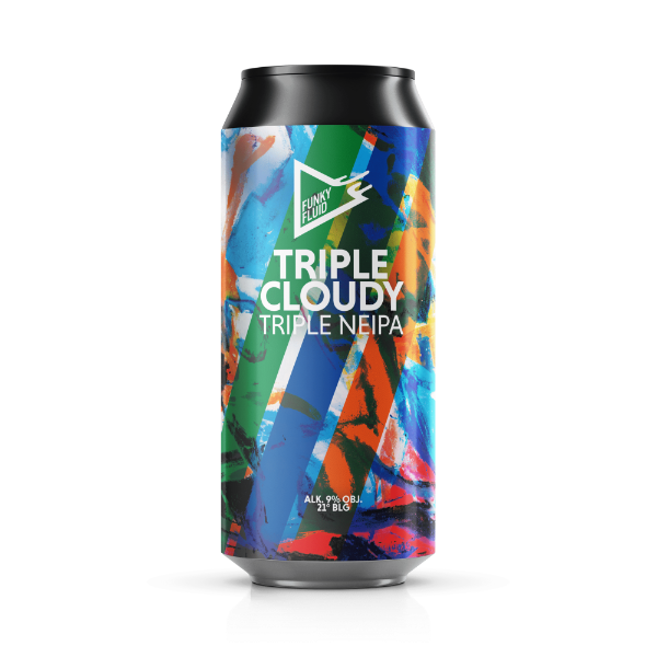 Triple Cloudy - Funky Fluid IPA - Triple New England / Hazy 500ml