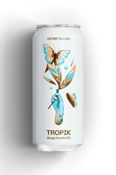 Tropik - Browar Cztery Ściany IPA - Belgian 500ml