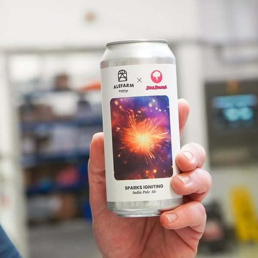 Sparks Igniting - Alefarm Brewing IPA - New England / Hazy 440ml
