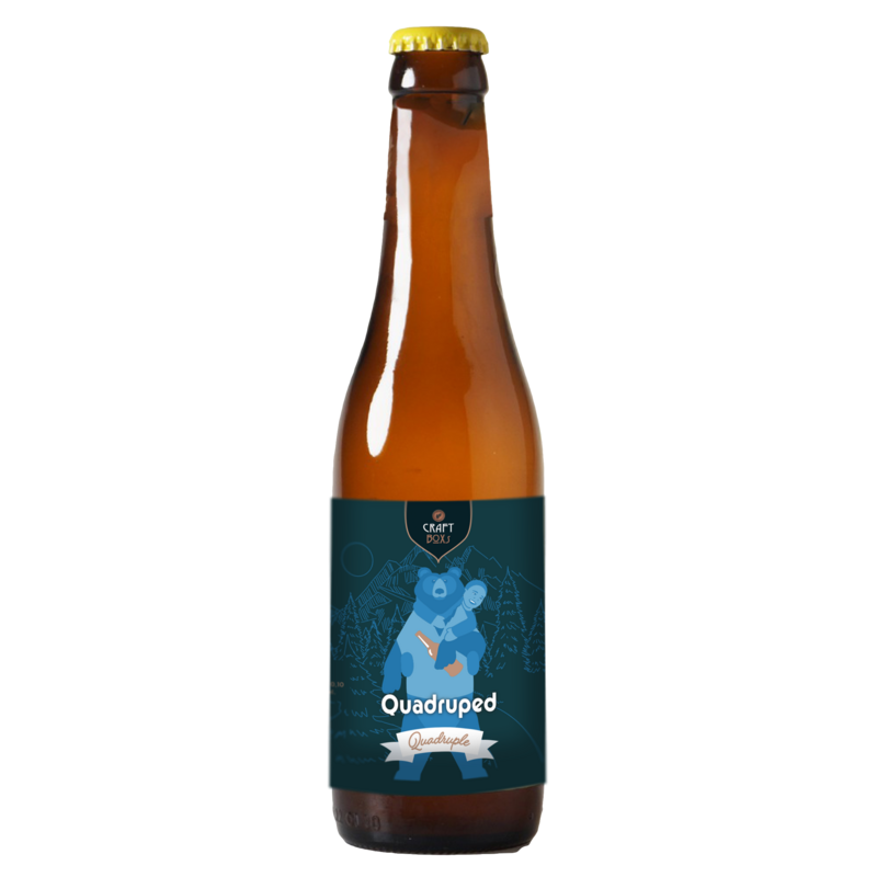 Quadruped Quadrupel - CraftBoxs Belgian Quadrupel 330ml