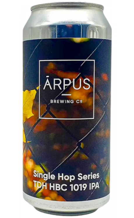 Single Hop Series TDH HBC 1019 IPA - Ārpus Brewing Co. IPA - New England / Hazy 440ml