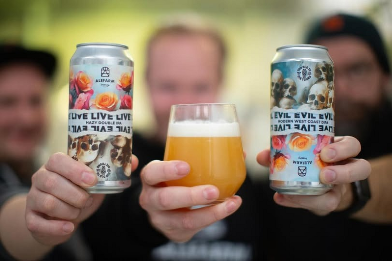 Live - Alefarm Brewing IPA - Imperial / Double New England / Hazy 440ml