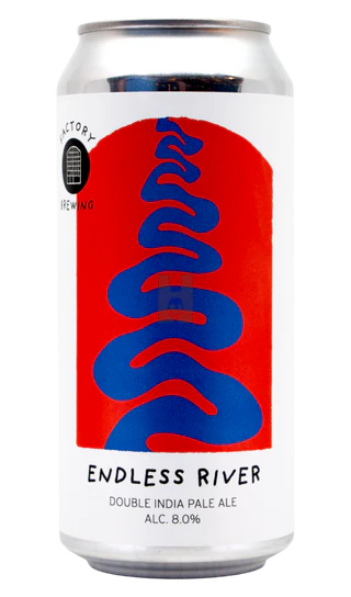 Endless River - Factory Brewing IPA - Imperial / Double New England / Hazy 440ml