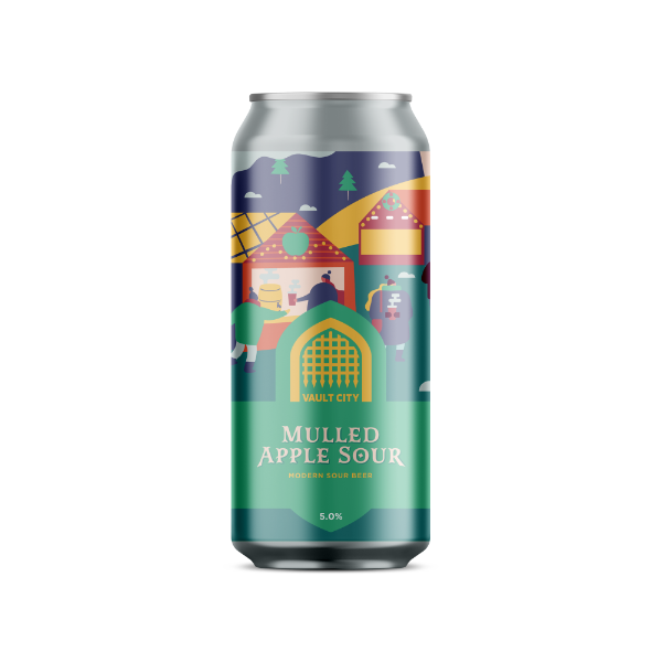 Mulled Apple Sour - Vault City Brewing Sour - Smoothie / Pastry 440ml