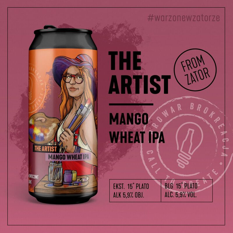 The Artist - Brokreacja Fruit Beer 500ml