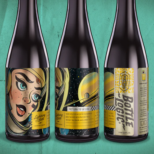 Return To Saturn (2025) - Bottle Logic Brewing Hard Seltzer 500ml