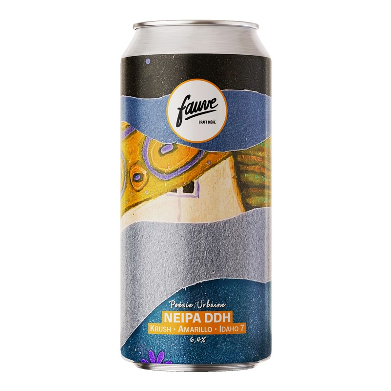 Poésie Urbaine - Fauve IPA - New England / Hazy 440ml