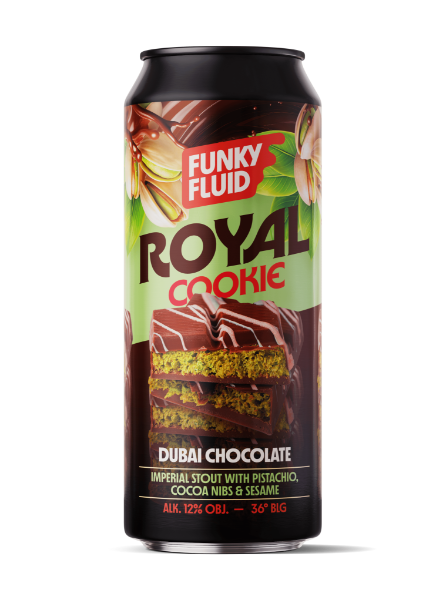 Royal Cookie: Dubai Chocolate - Funky Fluid Stout - Imperial / Double Pastry 500ml