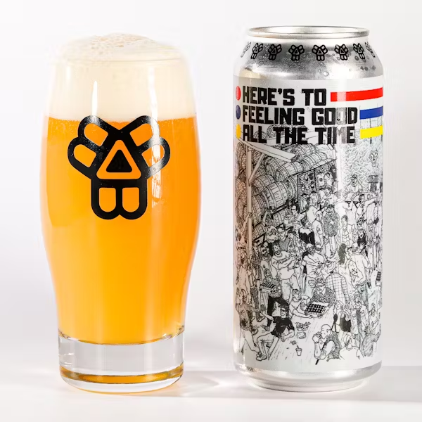 Here's To Feeling Good All The Time - Bissell Brothers Brewing Company IPA - Imperial / Double New England / Hazy 473ml