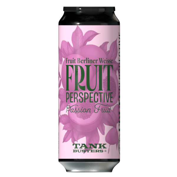 Fruit Perspective: Passion Fruit - TankBusters.Co Sour - Fruited Berliner Weisse 500ml