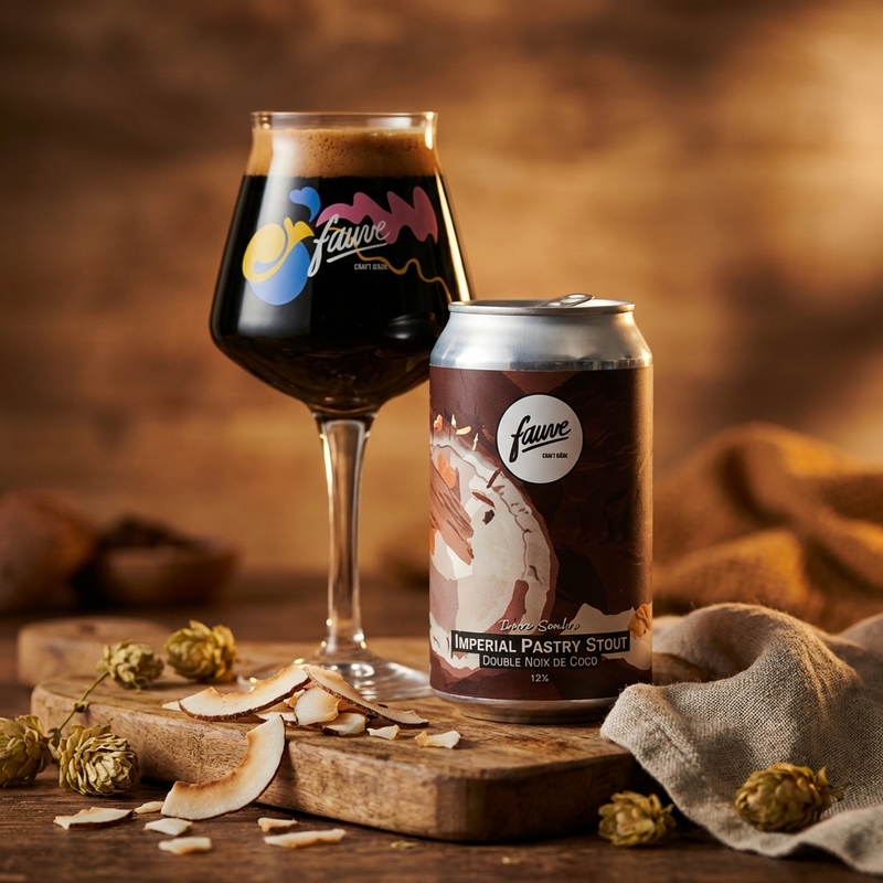 Ivoire Sombre - Fauve Stout - Imperial / Double Pastry 330ml