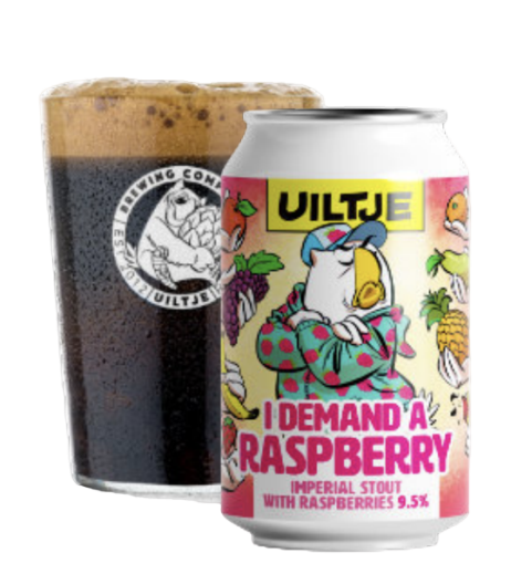 I demand a raspberry - Uiltje Brewing Company Stout - Imperial / Double 330ml