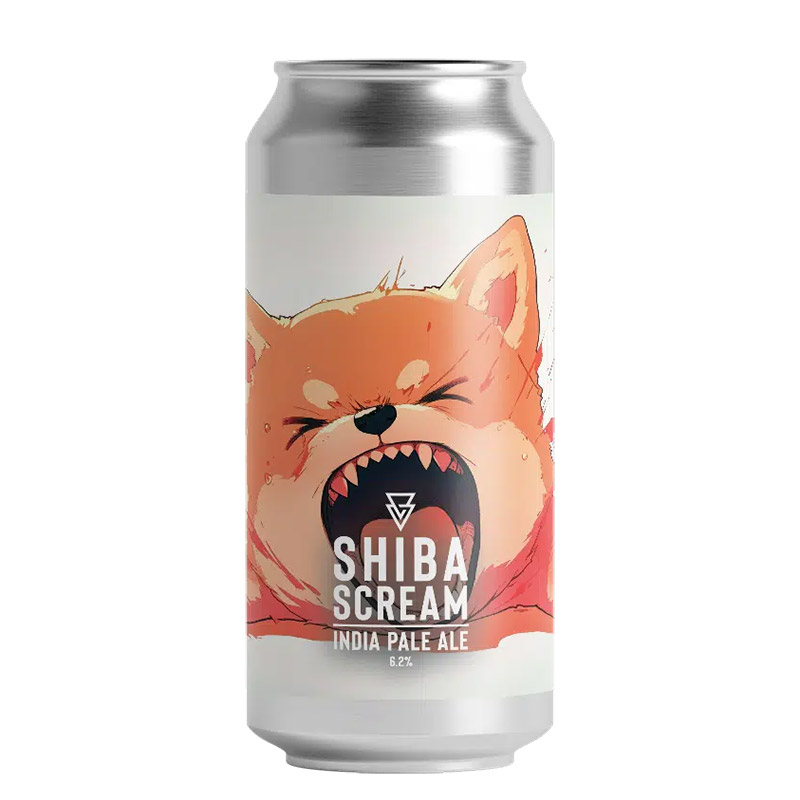 Shiba Scream - Azvex Brewing Company IPA - New England / Hazy 440ml