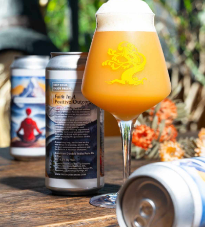 Faith in a Positive Outcome - Tree House Brewing Company IPA - Imperial / Double New England / Hazy 473ml