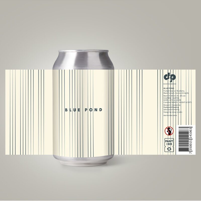 Blue Pond - Duckpond Brewing Sour - Fruited Gose 330ml