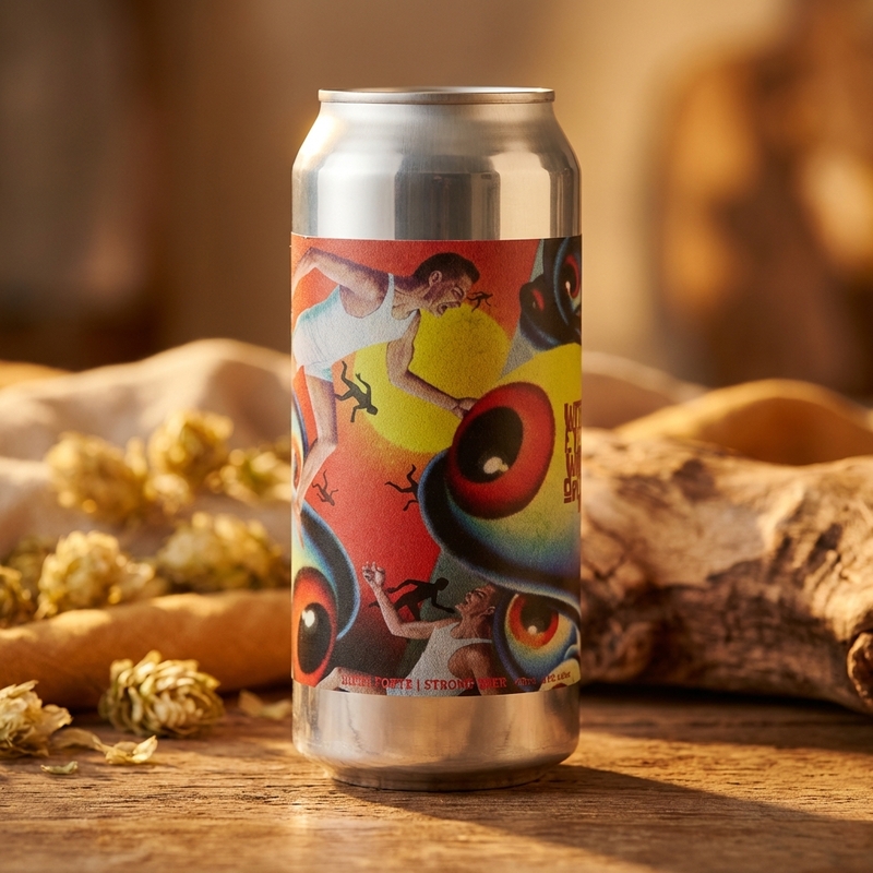 With Eyes Wide Open / DankHouse - Brasserie Sir John Brewing Co. IPA - Imperial / Double New England / Hazy 473ml